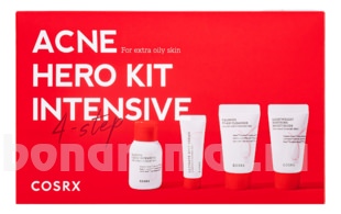    Acne Hero Intensive ( Calming Foam Cleanser +  Ultimate Spot Cream 5 +  Light Weight Soothing Moisturizer +  Calming Liquid Intensive 30)