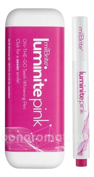     luminite Pink ON-THE-GO Teeth Whitening Pen 3,2