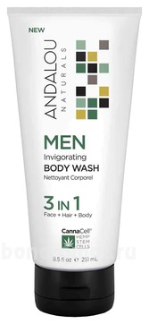    3  1 Canna Cell Men Invigorating Body Wash