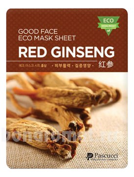        Pascucci Good Face Eco Mask Sheet Red Ginseng