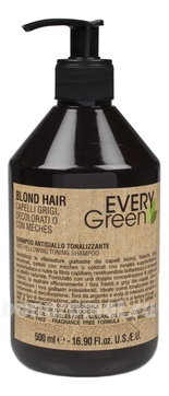       Every Green Blond Hair Anti-Yellowing Toning Shampoo