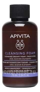       Cleansing Creamy Foam Face & Eyes Olive, Lavender & Propolis