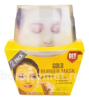     c   Gold Rubber Mask ( 2 +  2)