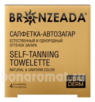 -  ,     Bronzeada Self-Tanning Towelette