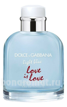 Dolce Gabbana (D&G) Light Blue Pour Homme Love is Love