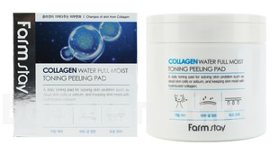        Collagen Water Full Moist Toning Peeling Pad 70