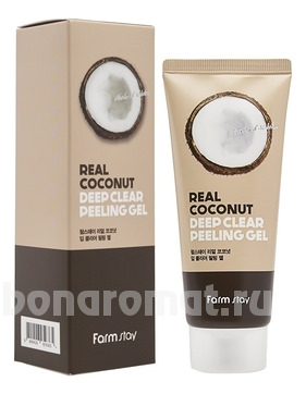 -      Real Coconut Deep Clear Peeling Gel