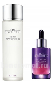       Time Revolution (  Night Repair Science Activator Ampoule +  The First Treatment Essence 150)