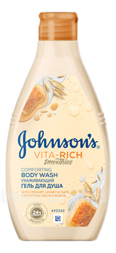    ,    Johnson's Vita-Rich Comforting Body Wash