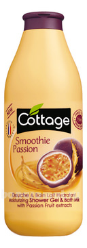 -     Energizing Shower Gel And Bath Milk With Smoothie Passion Fruit Extracts
