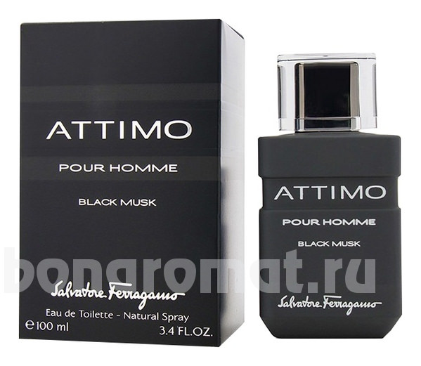 Attimo Black Musk Pour Homme