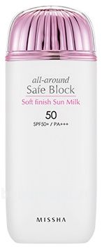       All-Around Safe Block Soft Finish Sun Milk SPF50 PA