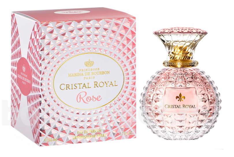 Princesse Marina De Bourbon Cristal Royal Rose