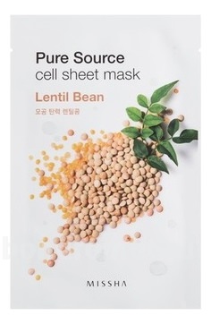       Pure Source Cell Sheet Mask Lentil Bean