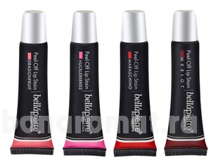     Peel-Off Lip Stain Collection  (Merlot Maraschino Huckleberries Dragonfruit )