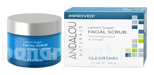        Clear Skin Lemon Sugar Facial Scrub