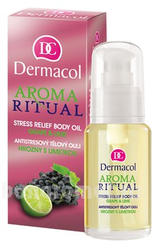     Aroma Ritual Stress Relief Body Oil Grape & Lime (  )