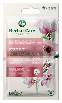      Herbal Care Almond Flower Face & Lips Exfoliator  ()
