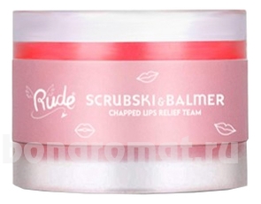      Scrubski & Balmer Lip Exfoliator And Lip Balm