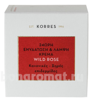         Wild Rose 24 Hour Moisturising & Brightening Cream Normal-Dry Skin