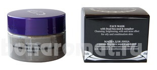          Face Mask With Dead Sea Mud & Champhor