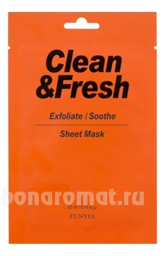         Clean & Fresh Exfoliate-Soothe Sheet Mask