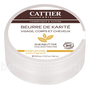   Beurre De Karite Visage, Corps Et Cheveux Parfum Miel ()