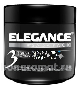       Triple Action Hair Gel White