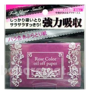 C     Rose Color Oil Off Paper 80