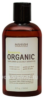          Smooth Organic Sunflower & Coconut Shower Gel