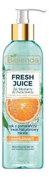      Fresh Juice Moisturizing Micellar Gel With Bioactive Citrus Water