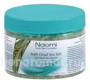       Bath Dead Sea Salt With Dead Sea Minerals & Eucalyptus Extract