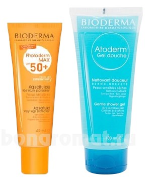 ( / Photoderm Max SPF50 Aquafluide  / Atoderm Gel Douche Gentle Shower 100)