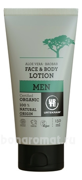             Organic Aloe Vera-Baobab Face & Body Lotion Men