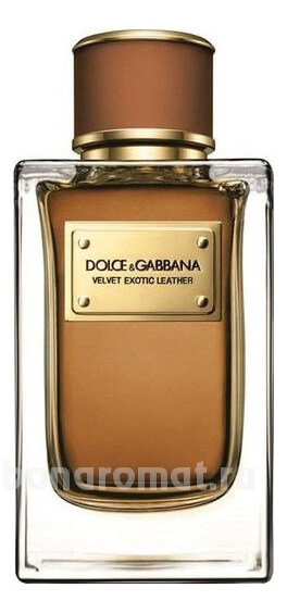 Dolce Gabbana (D&G) Velvet Exotic Leather
