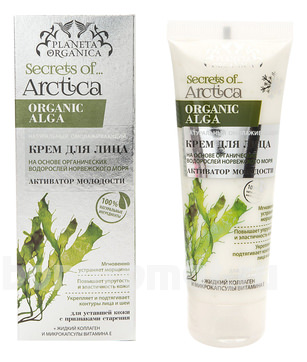        Secrets Of Arctica Organic Alga