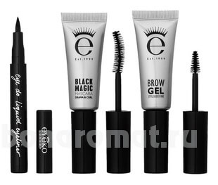    Mini Eye Wardrobe ( / Eye Do Liquid Eyeliner 1,2  / Black Magic Mascara  / Brow Gel Style)