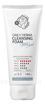        Daily Derma Cleansing Foam Mild Acid