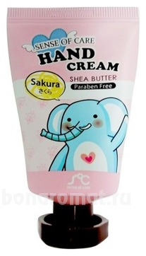          Sense of Care Hand Cream Sakura Shea Butter
