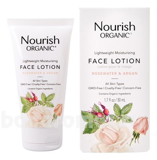            Organic Lightweight Moisturizing Face Lotion