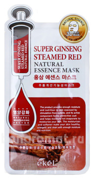         Super Ginseng Steamed Red Natural Essence Mask 3D