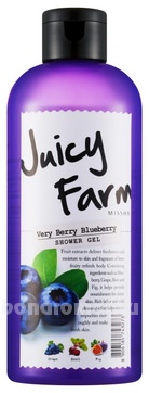    Juicy Farm Shower Gel Very Berry Blueberry