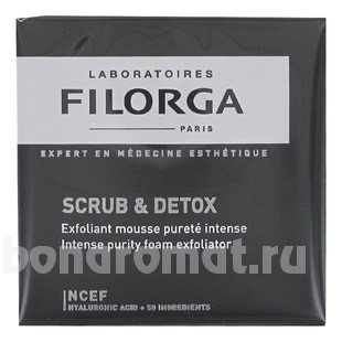 -     Scrub & Detox Intense Purity Foam Exfoliator
