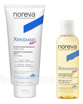  (   Xerodiane AP+ Relipidant Balme +       Xerodiane AP+ Anti-Irritation Cleansing Oil 100)