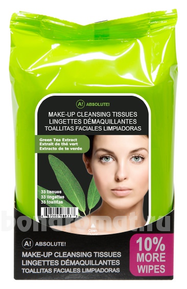     Make-Up Cleansing Tissues Green Tea