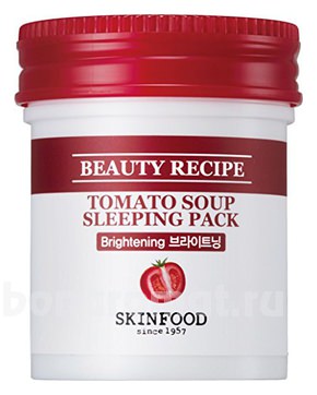        Beauty Recipe Tomato Soup Sleeping Pack