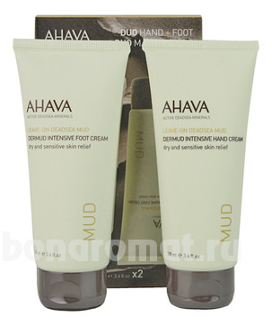  Leave-On Deadsea Mud  ( / Dermud Intensive Foot Cream +  / Dermud Intensive Hand Cream)