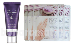      ( Total Repairing Hand Cream 60 +  Paraffin Heating Hand Mask )